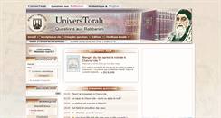 Desktop Screenshot of cheelot.universtorah.com